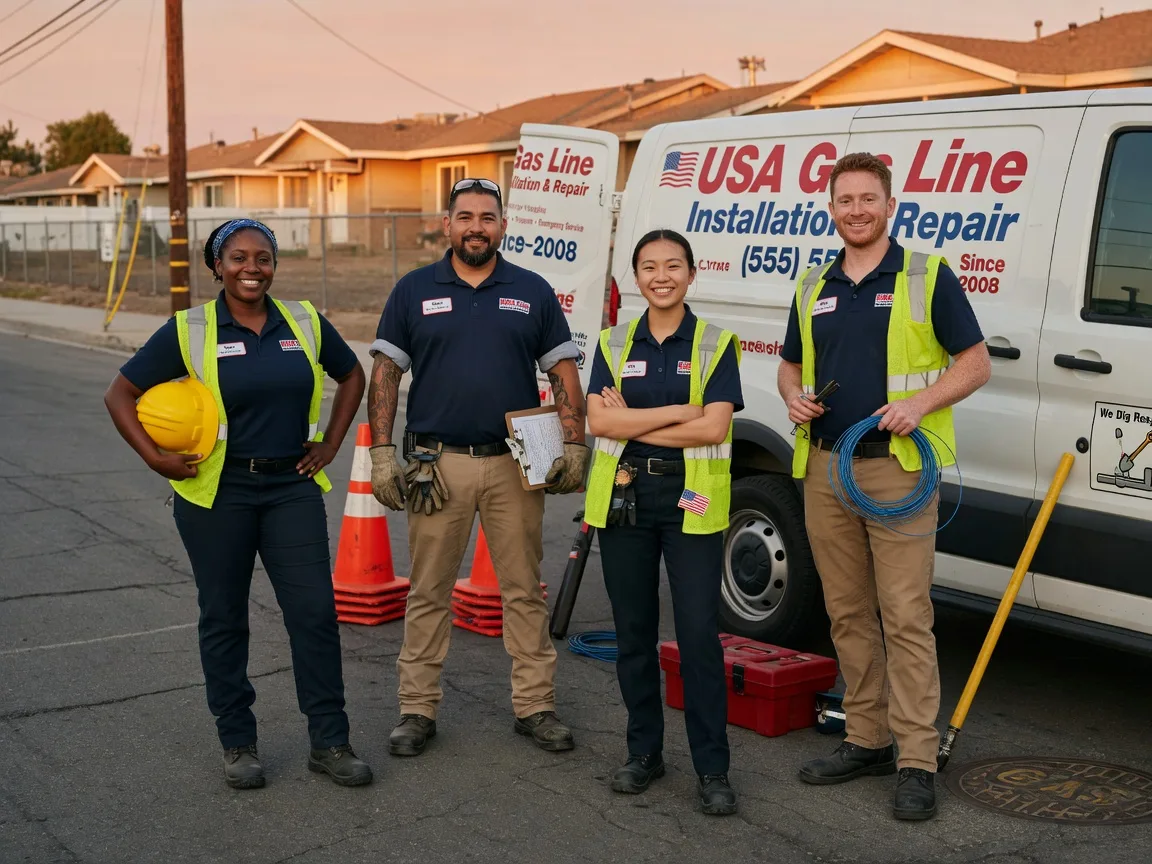Gas Line Installation company in Nokesville, VA